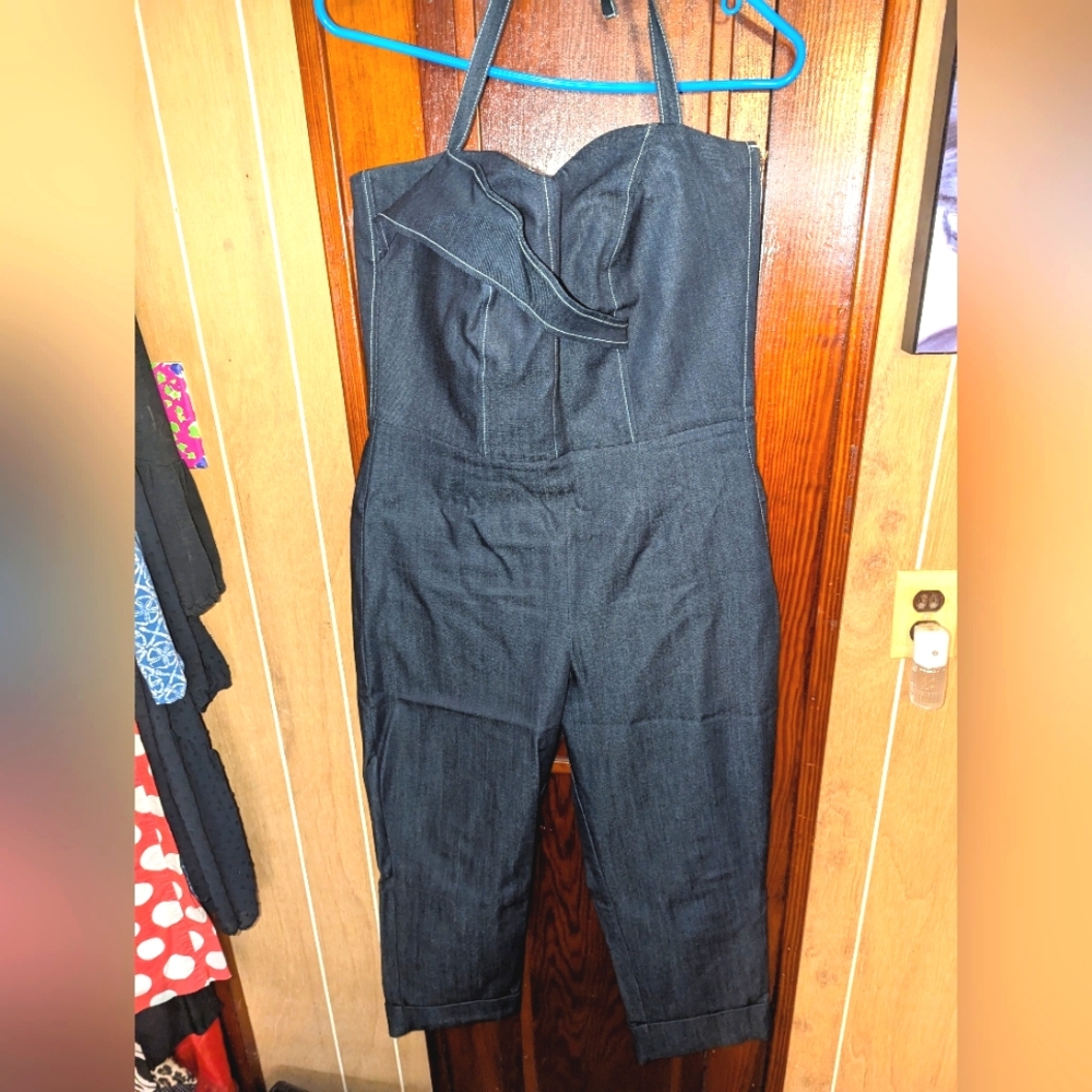 Denim jumpsuit